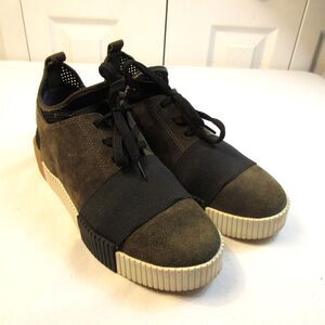 Women's Marc Fisher LTD Ryley Platform Sneaker in Green Multi US Size 7.5